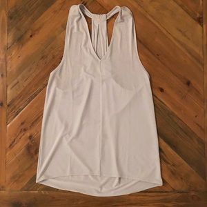 Lucy light grey workout tank